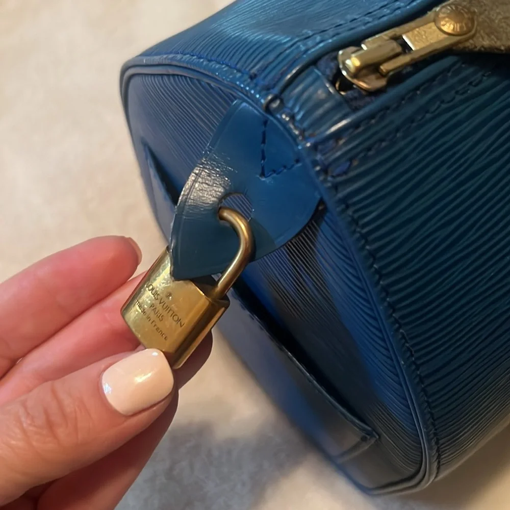 RARE SPEEDY 25 Epi Leather - Picture 5 of 10